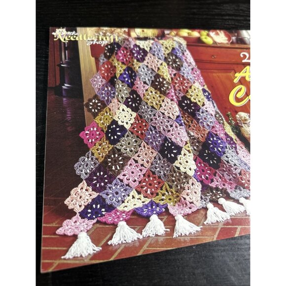 VTG AFGHAN CALENDAR 2000 THE NEEDLECRAFT SHOP 12 DESIGNS CROCHET PATTERNS 201006 - Picture 3 of 6
